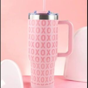 Pretty in Pink XO Tumbler